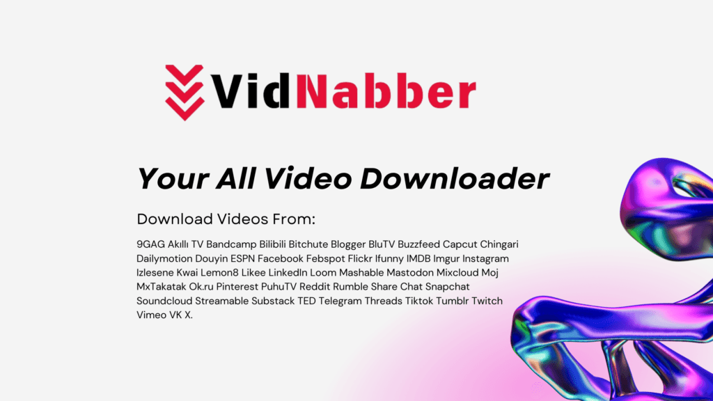 Vidnabber All Video Downloader